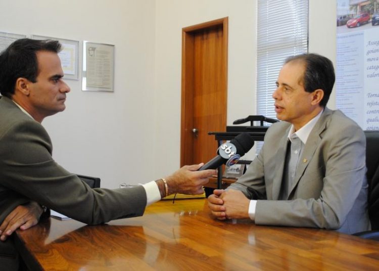 Presidente do Sindicato do Comércio Varejista de Goiás, José Carlos Palma Ribeiro | Foto: Guilherme Coelho