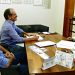 Presidente do Sindilojas em reunião com a direção da Fasam