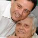 Marconi e sua amanda mãe Dona Maria