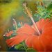 Artista faz exposição com pinturas sobre o cerrado