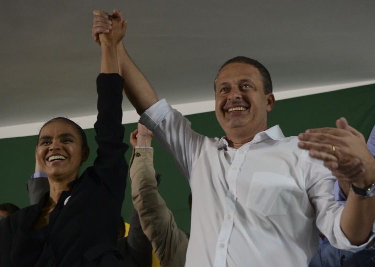 Marina e Eduardo Campos / Foto: José Cruz  ABr