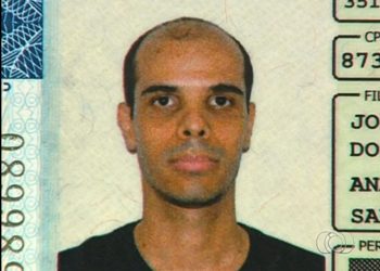 Eduardo dos Santos foi baleado na cabeça / Foto: reprodução TV Anhanguera