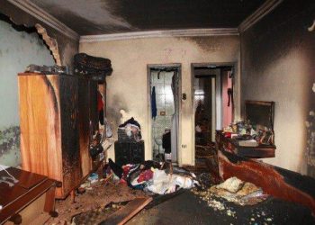 Fogo foi contido em 20 minutos, mas oito bombeiros se feriram