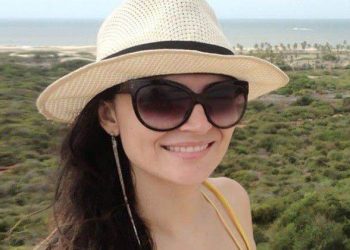 Ana Maria foi morta em frente a uma lanchonete (Foto: Reprodução/ TV Anhanguera)