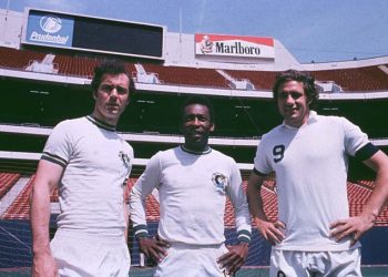 Beckenbauer, Pelé e Chinaglia