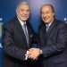 O atual, José Maria Marin, e o futuro presidente, Marco Polo Del Nero