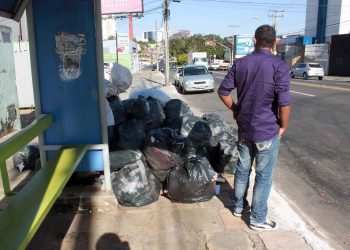 Goiânia aparece em rede nacional como "cidade do lixo" (Foto: Reprodução)