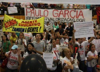 Professore realizaram, também, greve em outubro do ano passado