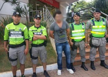 Indivíduo foi pego com as mercadorias da loja
