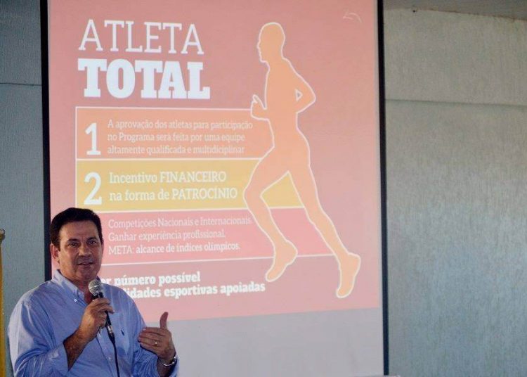 "O custo é pequeno para o tamanho do retorno que se tem", disse Vanderlan sobre o esporte