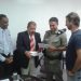 Da esquerda para direita: Sebastião Macalé, Alceu Teixeira, capitão Cardoso e Guilherme Coelho
