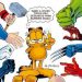 Trazendo os personagens principais, criados em 1978 por Jim Davis, este volume conta com roteiros assinados por Mark Evanier, além de desenhos e cores de diversos artistas
