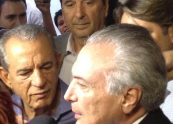 Temer jantou com Maguito, que quer oxigenação do partido. Iris declarou não ter interesse em cargo no governo