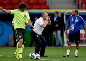 David Luiz faz parte dos jogadores de confiança de Felipão