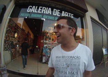 Homero Maurício é a mente por trás da Urbamix, galeria de arte urbana e moderna