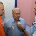Eurípedes (PROS), professor Alcides e jornalista Guilherme Coelho. (Foto: Valdemy Teixeira)