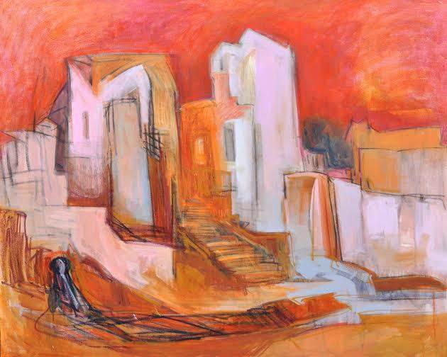 Obra: Construções Perto da Ferrovia