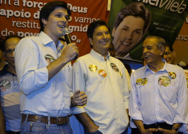 Daniel, Maguito e Iris Rezende (Foto: divulgação)