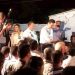 Foto tirada na inauguração do comitê do deputado Marcos Martins
