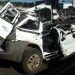 Fiat Doblò carregava os equipamentos de som e foi destruído por empresário enfurecido