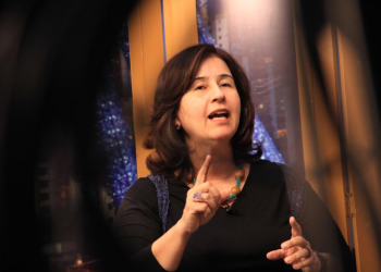 Marina Sant'Anna se mobilizou em defesa das mulheres (Foto: Guilherme Mendonça)