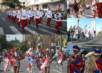 A solenidade terá inicio às 8h45, com o hasteamento das bandeiras e a execução do Hino Nacional que, neste ano, ficará sob responsabilidade da Banda Marcial de Goiânia