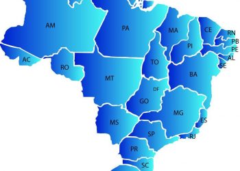 Mapa do Brasil vai ter um visual diferente daquele que todos estão acostumados