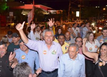 Caiado garantiu que trabalhará 24 horas por dia pela vitória de Iris Rezende.