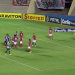 No escanteio, Diego Jussani marcou o segundo gol do time potiguar