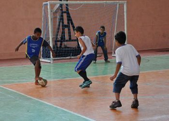 Cerca de 500 educandos, com idades entre 9 e 14 anos, se enfrentam na modalidade nesta semana, uma das mais populares dos Jogos