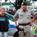 O abordado, que não apresenta passagem pela polícia, foi conduzido ao DEPAI e está à disposição das autoridades policiais para procedimento de auto de prisão em flagrante