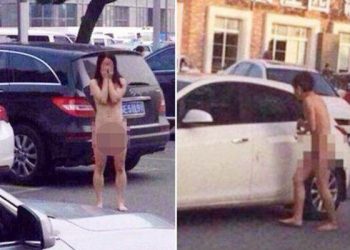 Ela encontrou o marido fazendo sexo com a própria irmã gêmea dentro do carro (Foto: Reprodução)