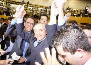 Anselmo Pereira, do PSDB, assume pela primeira vez a presidência  da Câmara de Goiânia / Foto: Antônio Silva