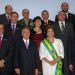 Dilma Rousseff na posse do seu primeiro mandato