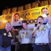 Lucas Calil em campanha ao lado de Marconi Perillo e Vilmar Rocha