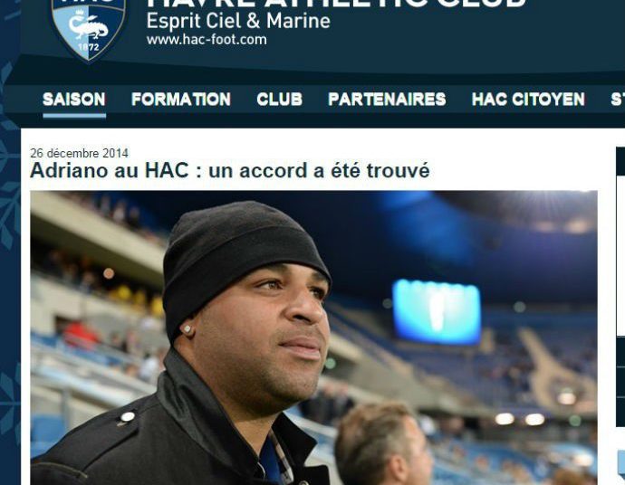(Foto: Reprodução site oficial Le Havre)