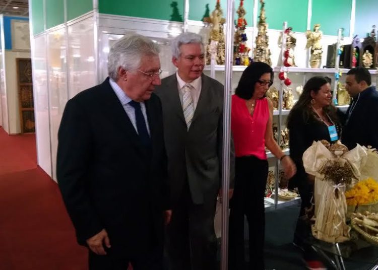 As peças goianas estão expostas num espaço de 100 metros quadrados da ala oeste do Centro de Convenções do Anhembi