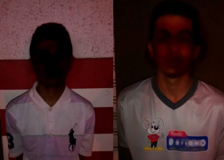 Indivíduos foram surpreendidos pela polícia, quando tentavam roubar um posto na T-63