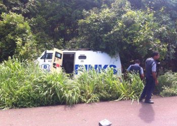 Carro-forte foi abandonado na BR-158