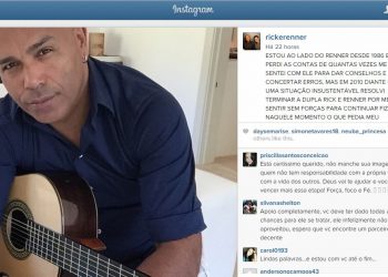 Rick pretende recomeçar do zero (Foto: Reprodução/Instagram)