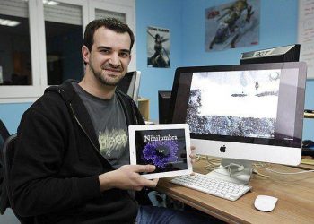 Aniol Alcaraz, um dos criadores do Nihilumbra