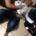 Quando a equipe chegou ao local, se deparou com o ex-marido desferindo golpes de faca em sua ex-mulher