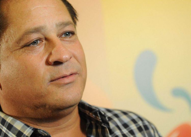Leonardo esteve em Goiânia para o enterro do pai, seu Avelino