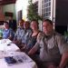 Da direita para esquerda: Coronel xxxx, Dona Rosa, xxxxx, xxxxx e xxxxx. / Foto: Guilherme Coelho - Folha Z