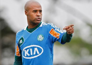 Marcos Assunção quando vestia a camisa do Palmeiras