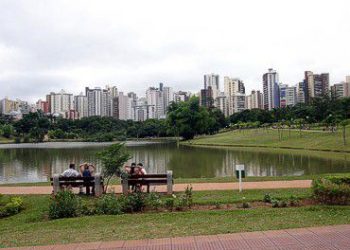 Com sorte, é possível usar a internet sem fio de graça no parque (Foto: Prefeitura de Goiânia)