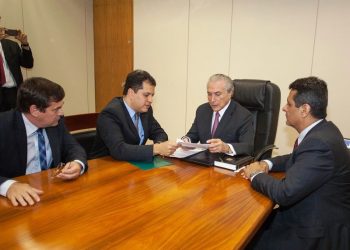 Agenor Mariano se encontra com Michel Temer (Foto: Divulgação)