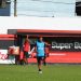 Lateral Murilo treina para jogo contra Goianésia (Foto: Fábio Marques/Atlético)