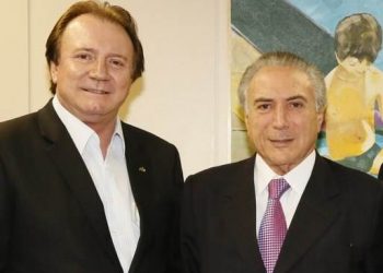 Temer acredita que Júnior Friboi é uma força dentro do PMDB / Foto: Anderson Riedel