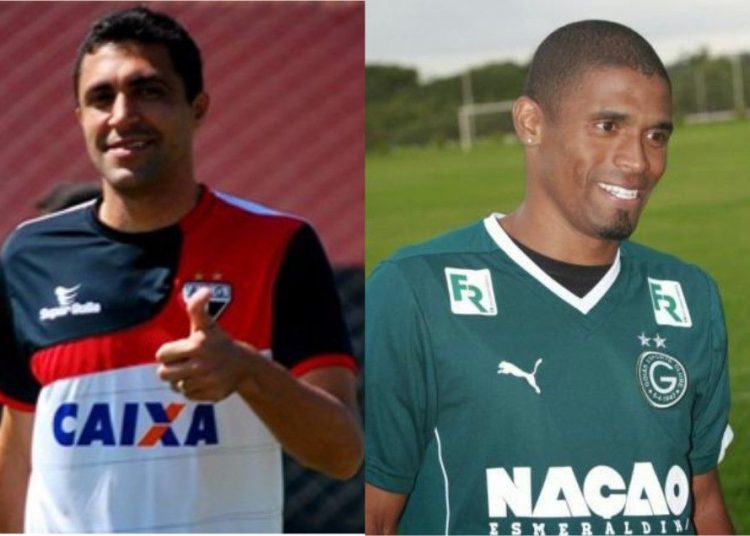 Lino (Atlético) e Ygor (Goiás) sofrem lesões em clássico e ficam fora de próxima partida / Fotos: Divulgação
